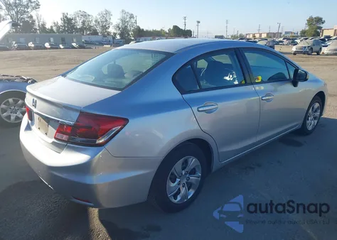 2014 Honda Civic Lx из США, поврежденный, VIN 19XFB2F51EE245813